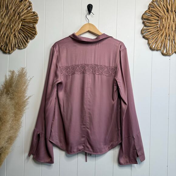 Free People skirt set co-ord top and midi skirt satin matching set boho XS - Picture 6 of 13